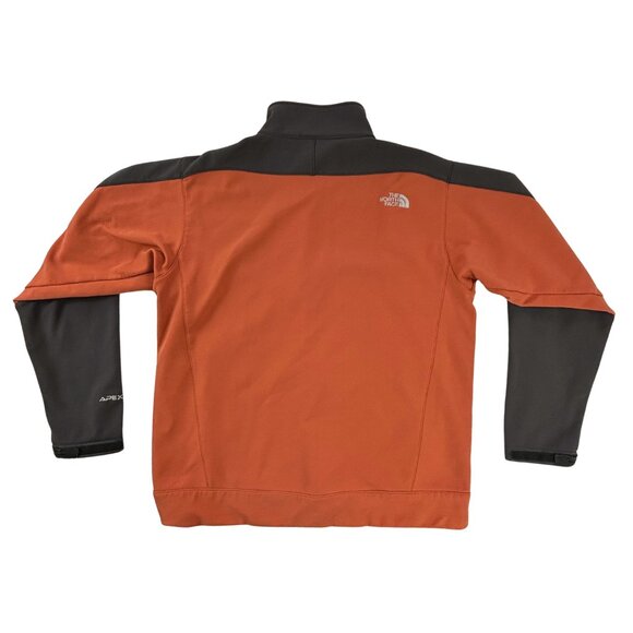 The North Face Men's "Apex Bionic" Soft Shell Jacket in Orange/Gray Size Large - Picture 2 of 14